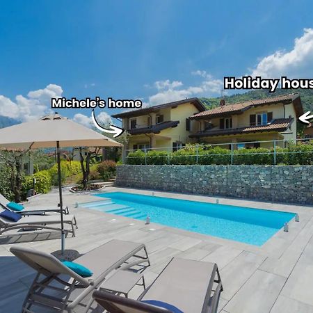 Ca Stagia Holiday House With Private Swimming-Pool Bellagio Dış mekan fotoğraf