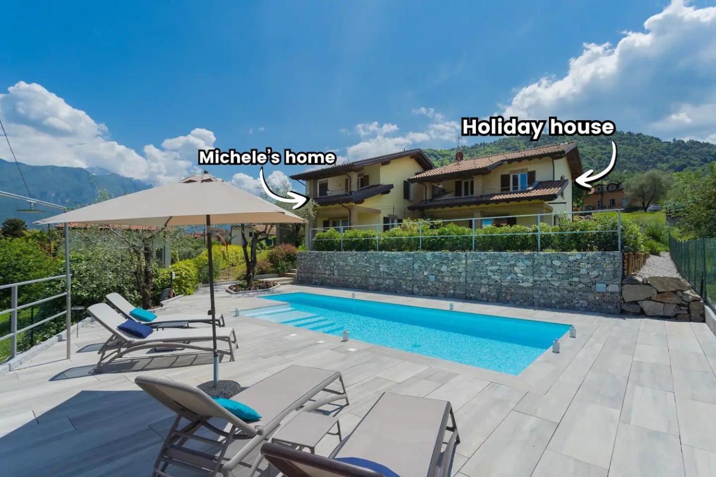 Ca Stagia Holiday House With Private Swimming-Pool Bellagio Dış mekan fotoğraf